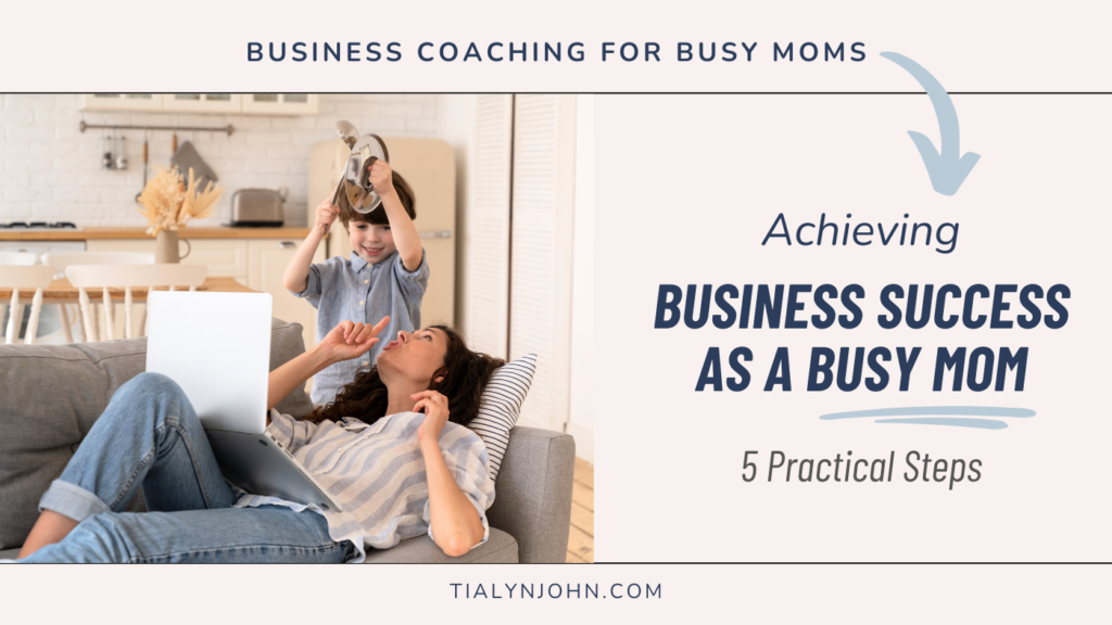 tips for moms running a business