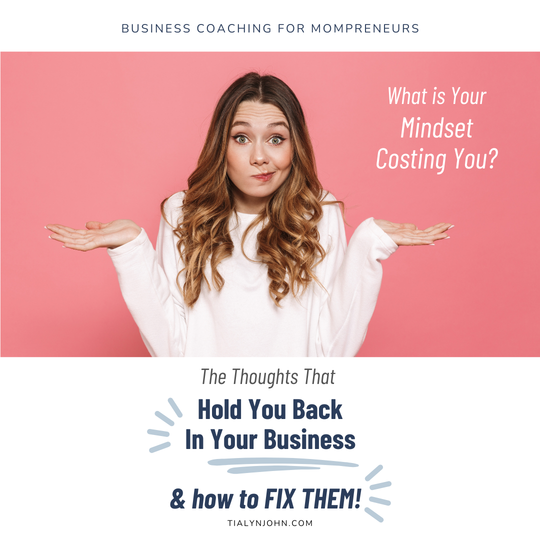 the thoughts that hold you back in your business